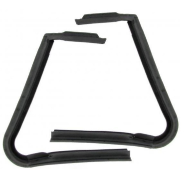 Vent wing seal (Per Pair) Beetle convertible until 7.1964 151837625 151837626Käfer-Ovali